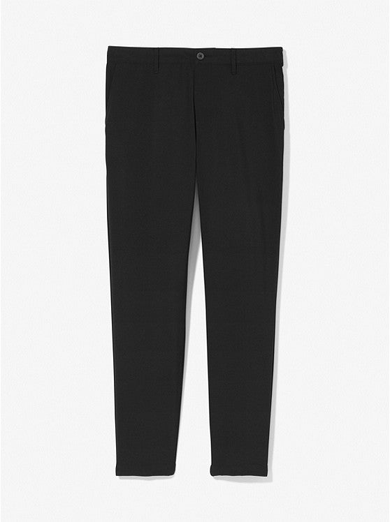 MICHAEL KORS SS23 Mens Slim-Fit Stretch Cotton Golf Pants BLACK001