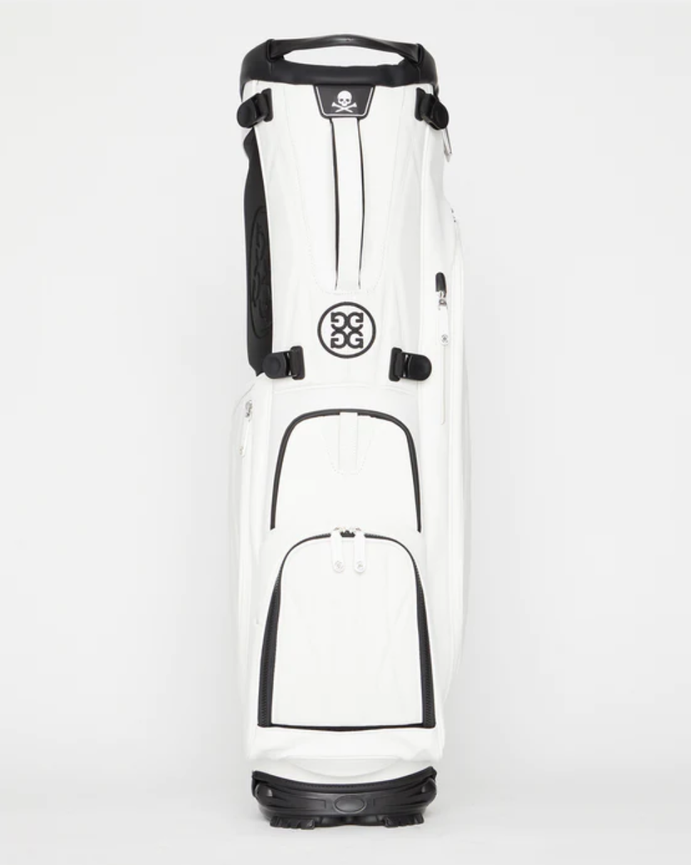 G/FORE TRANSPORTER TOUR CARRY GOLF BAG SNOW