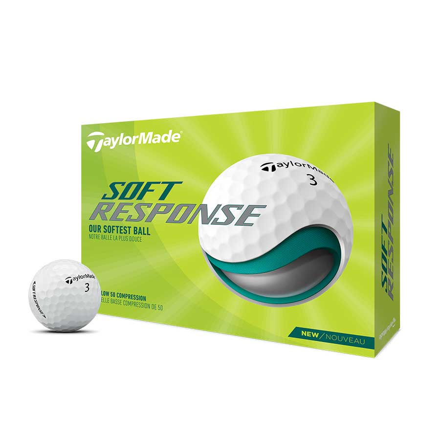 TAYLORMADE 2022 SOFT RESPONSE DOZEN WHITE