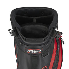 TITLEIST PLAYERS 4 STADRY BK/GY/RD GOLF BAG