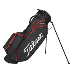 TITLEIST PLAYERS 4 STADRY BK/GY/RD GOLF BAG