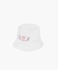 FAIRLIAR 22 SYMBOL BUCKET HAT WHITE ONE SIZE