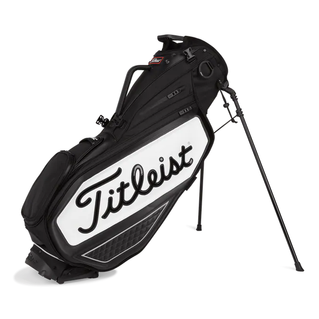 TITLEIST PREMIUM STAND BAG BLK/WHT - Par-Tee Golf