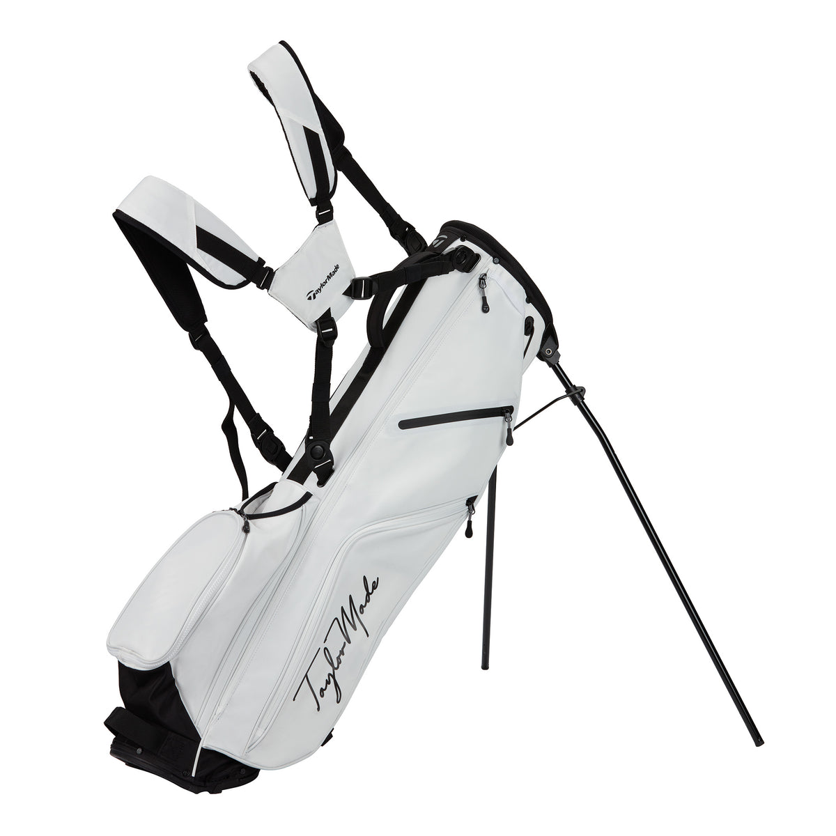 TAYLORMADE 2023 FLEXTECH CARRY STAND BAG WHITE - Par-Tee Golf
