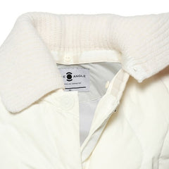 W.ANGLE SS22 WOMEN CF KNIT LONG DOWN JACKET