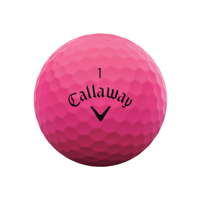 CALLAWAY 2023 SUPERSOFT GOLF BALLS (PINK)