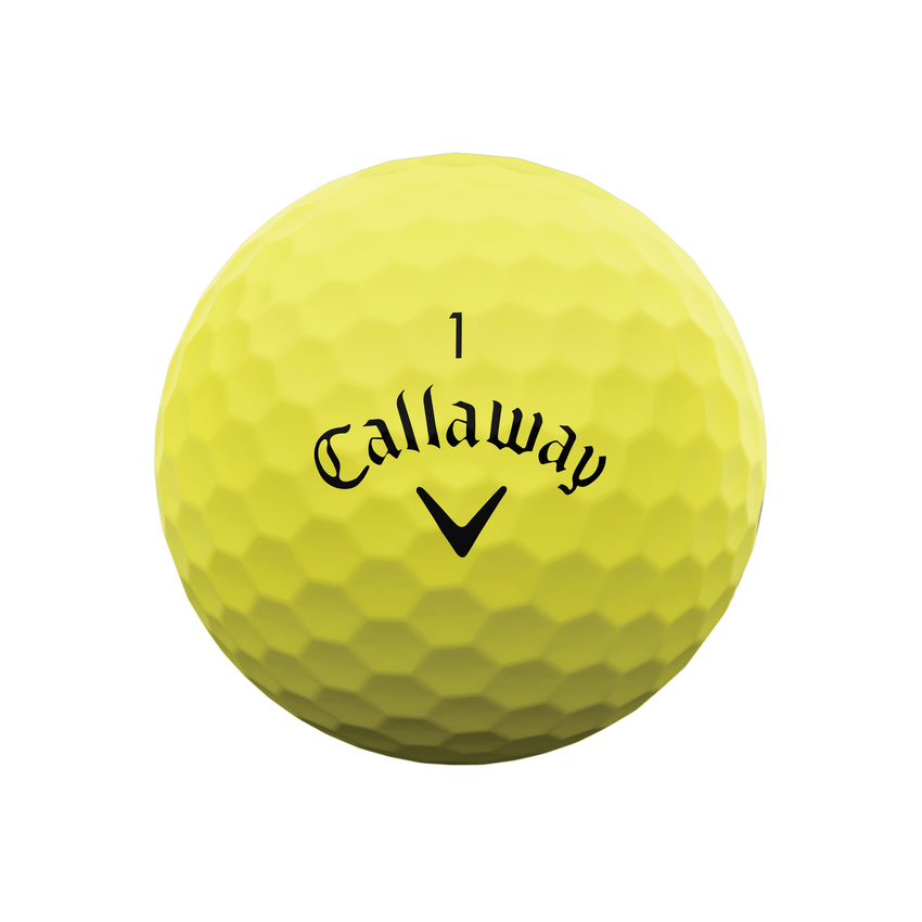CALLAWAY 2023 SUPERSOFT GOLF BALLS (YELLOW)