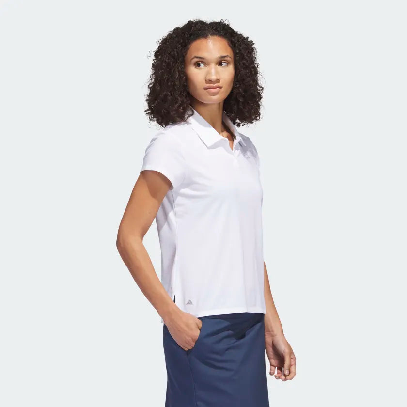 Adidas heathered polo on sale