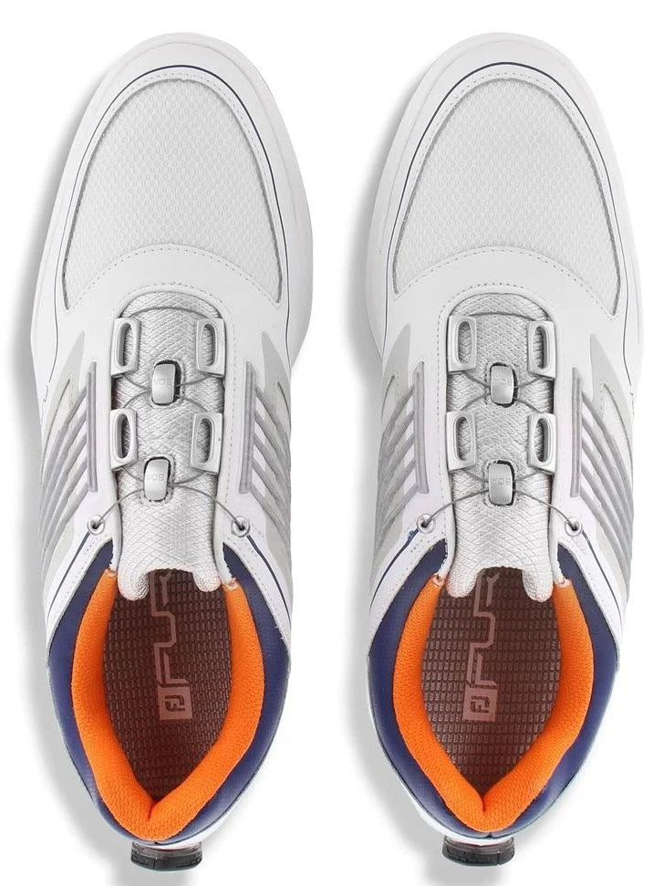 FOOTJOY MEN FURY BOA WHITE/NAVY