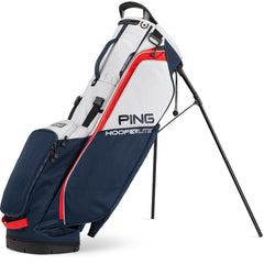 PING HOOFER LITE 231C STAND BAG NAVY/PLATINUM/RED