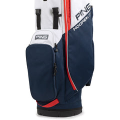 PING HOOFER LITE 231C STAND BAG NAVY/PLATINUM/RED