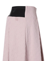 W.ANGLE FW22 WOMEN MONOGRAM FLARE CULOTTES