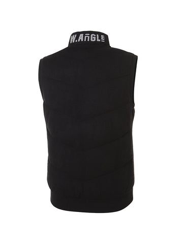 W.ANGLE FW22 MEN PADDED HYBRID FULL OPEN VEST