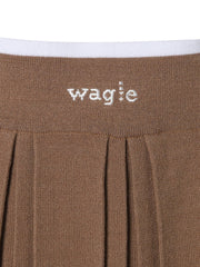 W.ANGLE FW22 WOMEN COMFORT SWEATER PLEATED CULOTTES