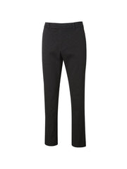 W.ANGLE FW22 MEN MONOGRAM BASIC FIT PANTS BLACK