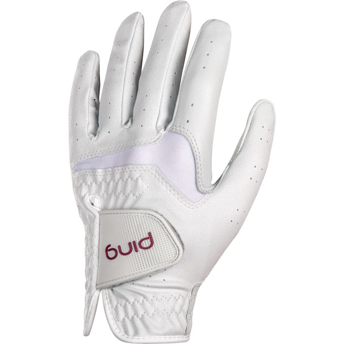 PING LADIES 19 SPORT GLOVE WHITE